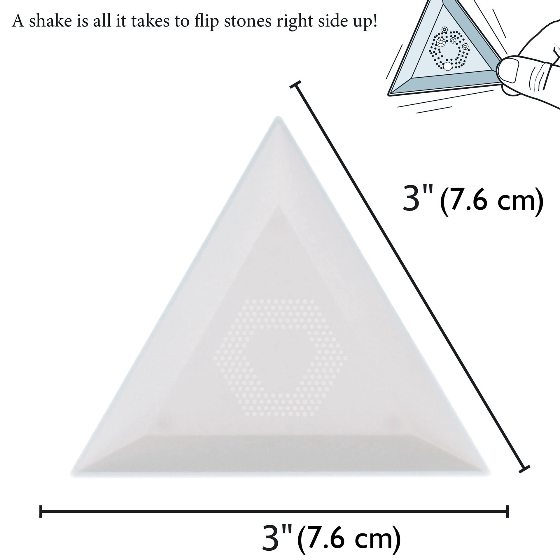 slide 4 of 5, The Beadsmith Crystalfx Magical Tray, 3 in