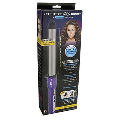 slide 1 of 1, Conair Infiniti Pro Extra Long Clip Less Curling Iron, 1 ct