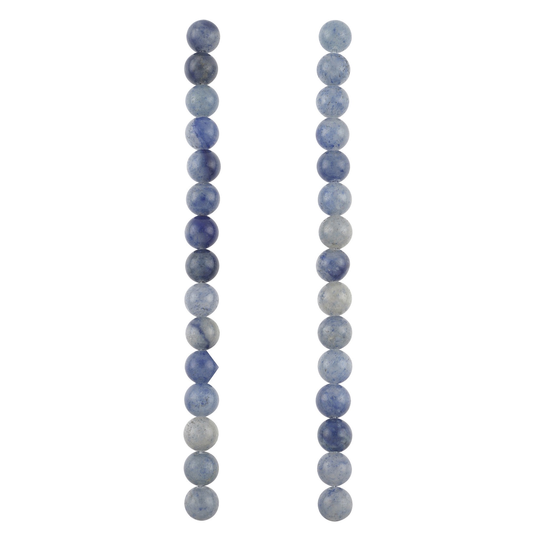 slide 3 of 3, Blue Aventurine Round Beads, 8mm By Bead Landing, 8mm