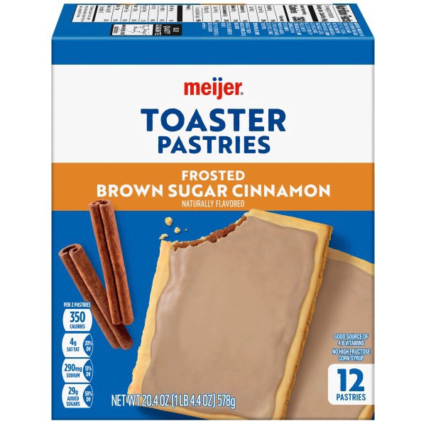 slide 20 of 29, Meijer Brown Sugar Cinnamon Frosted Pastry Treats, 12 ct