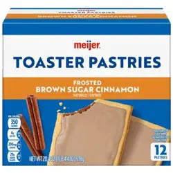 Meijer Brown Sugar Cinnamon Frosted Pastry Treats