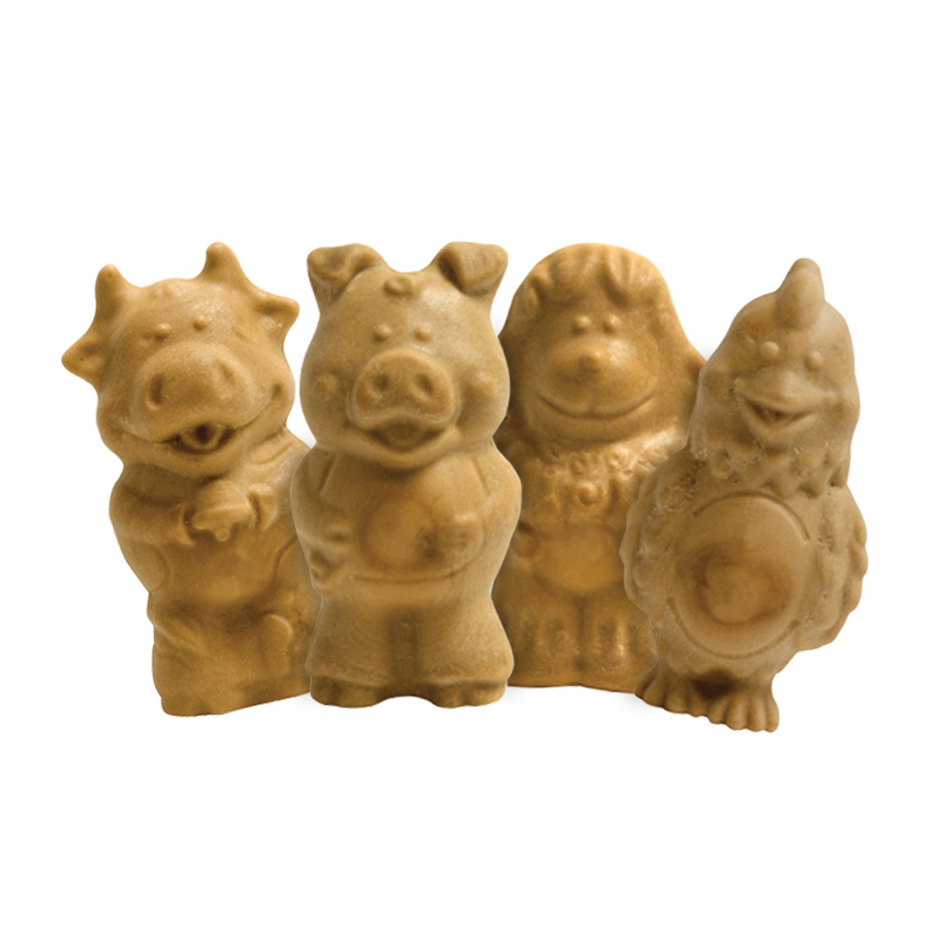 slide 3 of 10, Nylabone Healthy Edibles Puppy Animal-Shaped Lamb & Apple Dog Chew Treats Small/Regular - Up to 25 Ibs.(4 Count), 3.6 oz