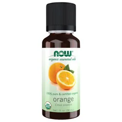 NOW Orange Oil, Organic - 1 fl. oz.