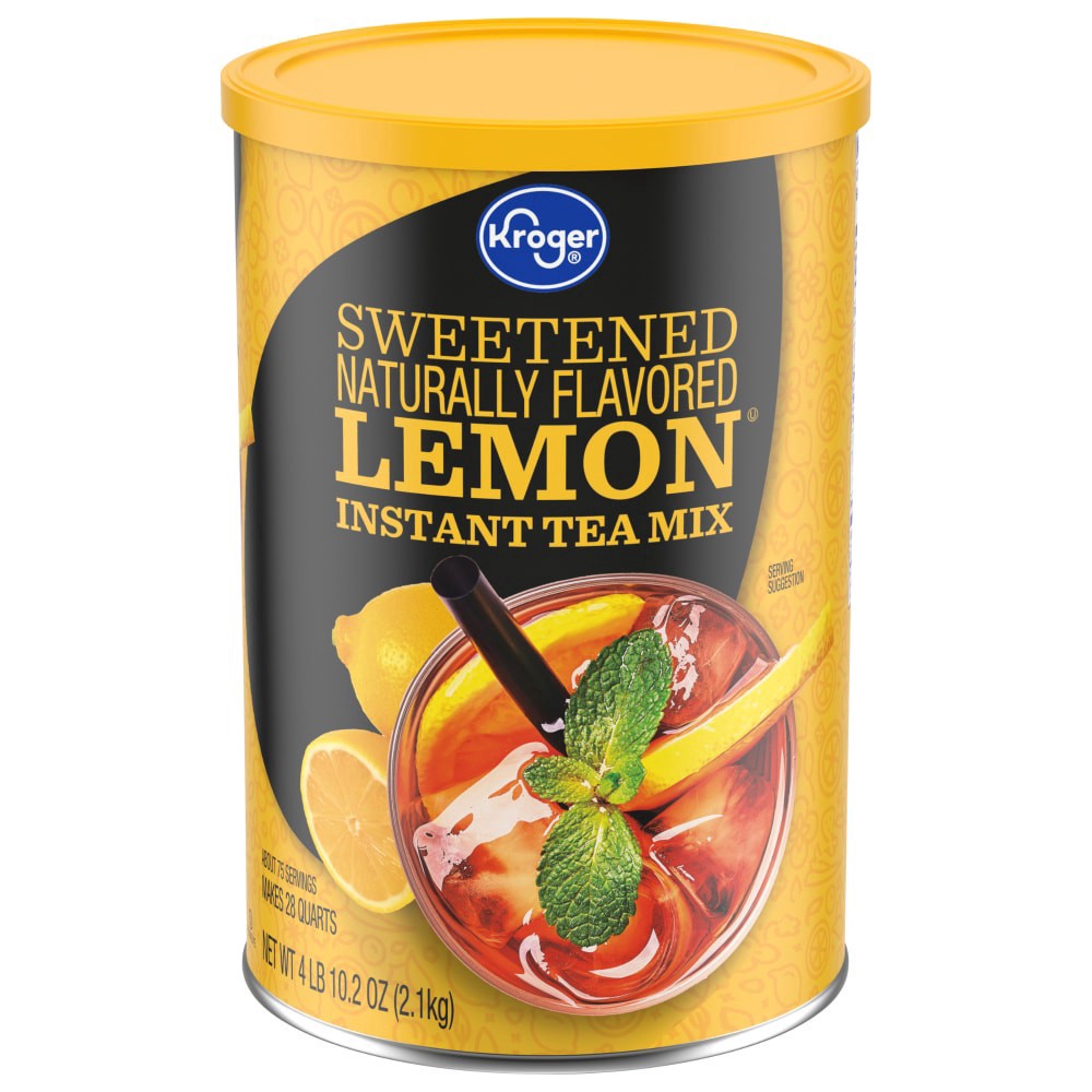 slide 3 of 4, Kroger Sweetened Lemon Instant Iced Tea Mix - 74.2 oz, 74.2 oz