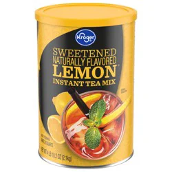 Kroger Sweetened Lemon Instant Iced Tea Mix - 74.2 oz