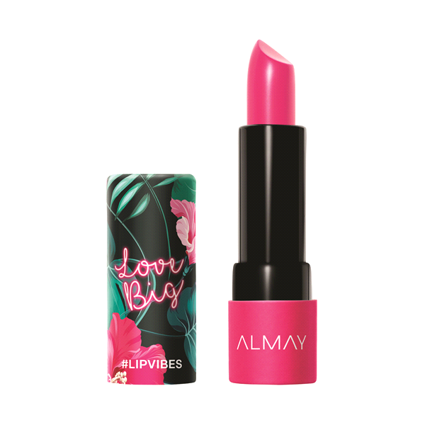 slide 1 of 3, Almay Lip Vibes Matte Lipstick, Love Big, 0.14 oz