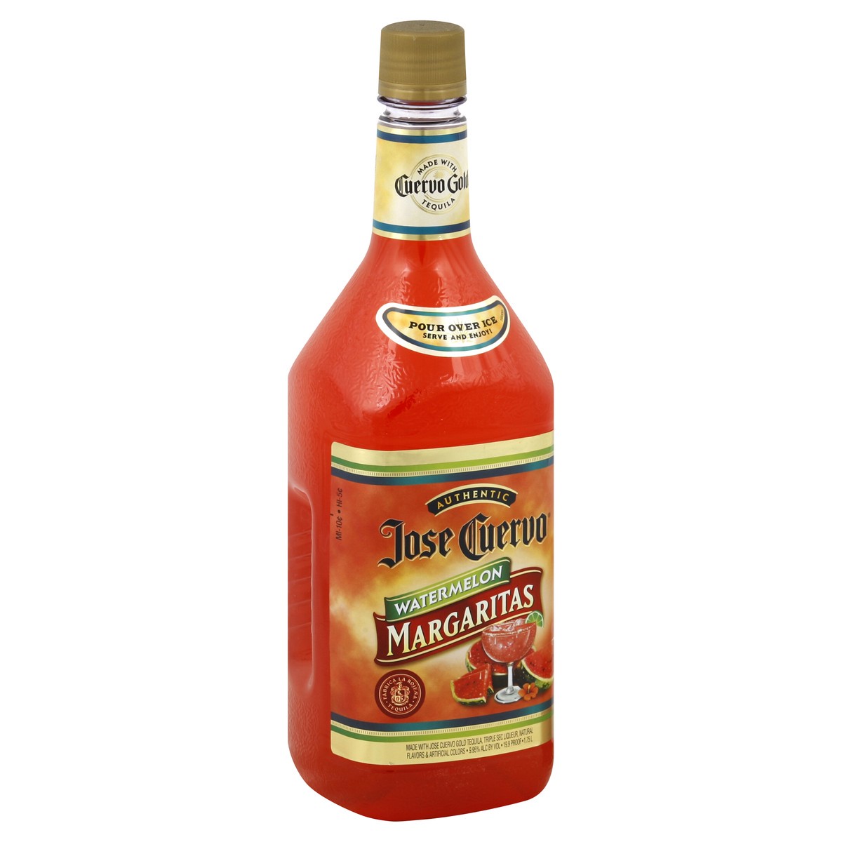 slide 2 of 2, Jose Cuervo Authentic Watermelon Margarita, 1.75 Lt, 1.75 liter