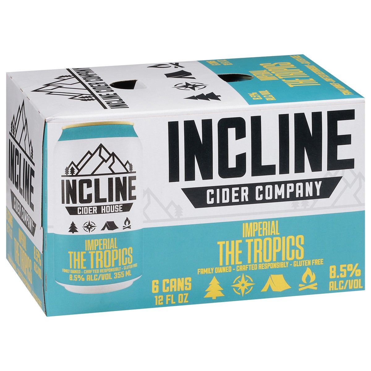 slide 5 of 9, Incline Cider Company Gluten Free Imperial POG Passion Orange Guava Cider 6 - 12 fl oz Cans, 6 ct; 12 fl oz