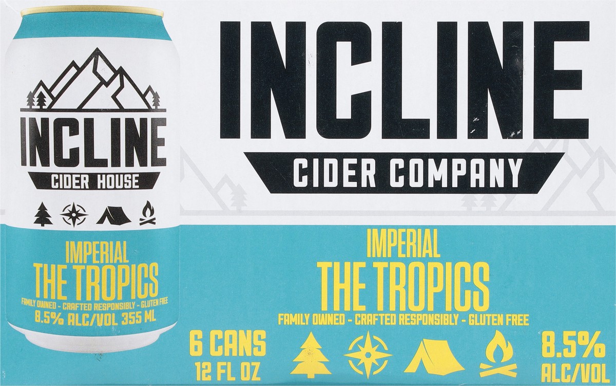slide 3 of 9, Incline Cider Company Gluten Free Imperial POG Passion Orange Guava Cider 6 - 12 fl oz Cans, 6 ct; 12 fl oz