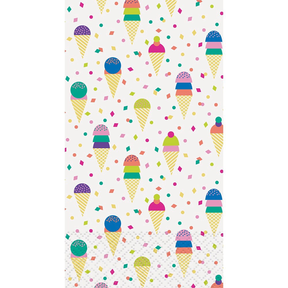 slide 2 of 4, Kroger Entertainment Essentials Ice Cream Guest Napkins White, 24 ct