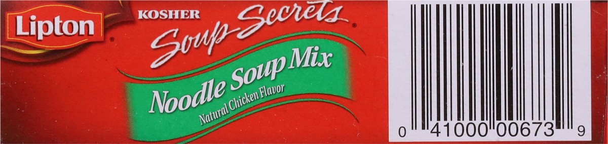 slide 4 of 9, Lipton Soup Secrets Natural Chicken Flavor Noodle Soup Mix 2 ea, 4.09 oz