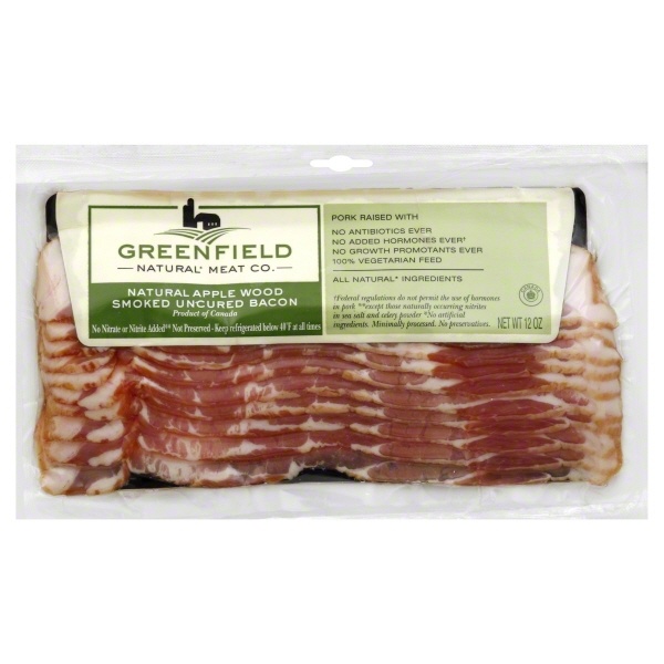 Greenfield Natural Meat Co. Applewood Bacon 12 Oz | Shipt