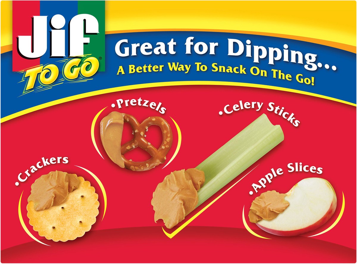 slide 4 of 8, Jif Creamy Peanut Butter To Go Cups, 12 oz