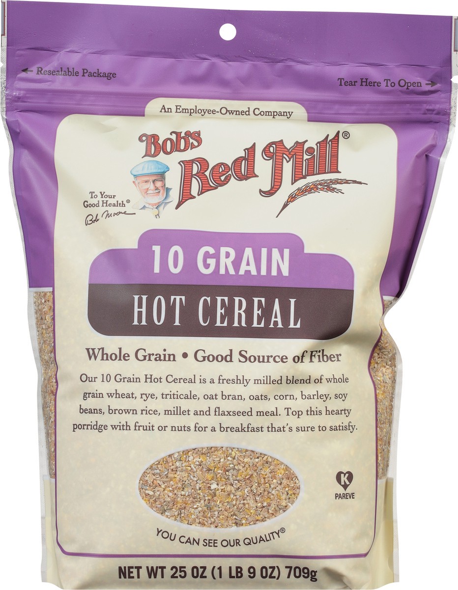 slide 5 of 9, Bob's Red Mill 10 Grain Hot Cereal 25 oz, 25 oz