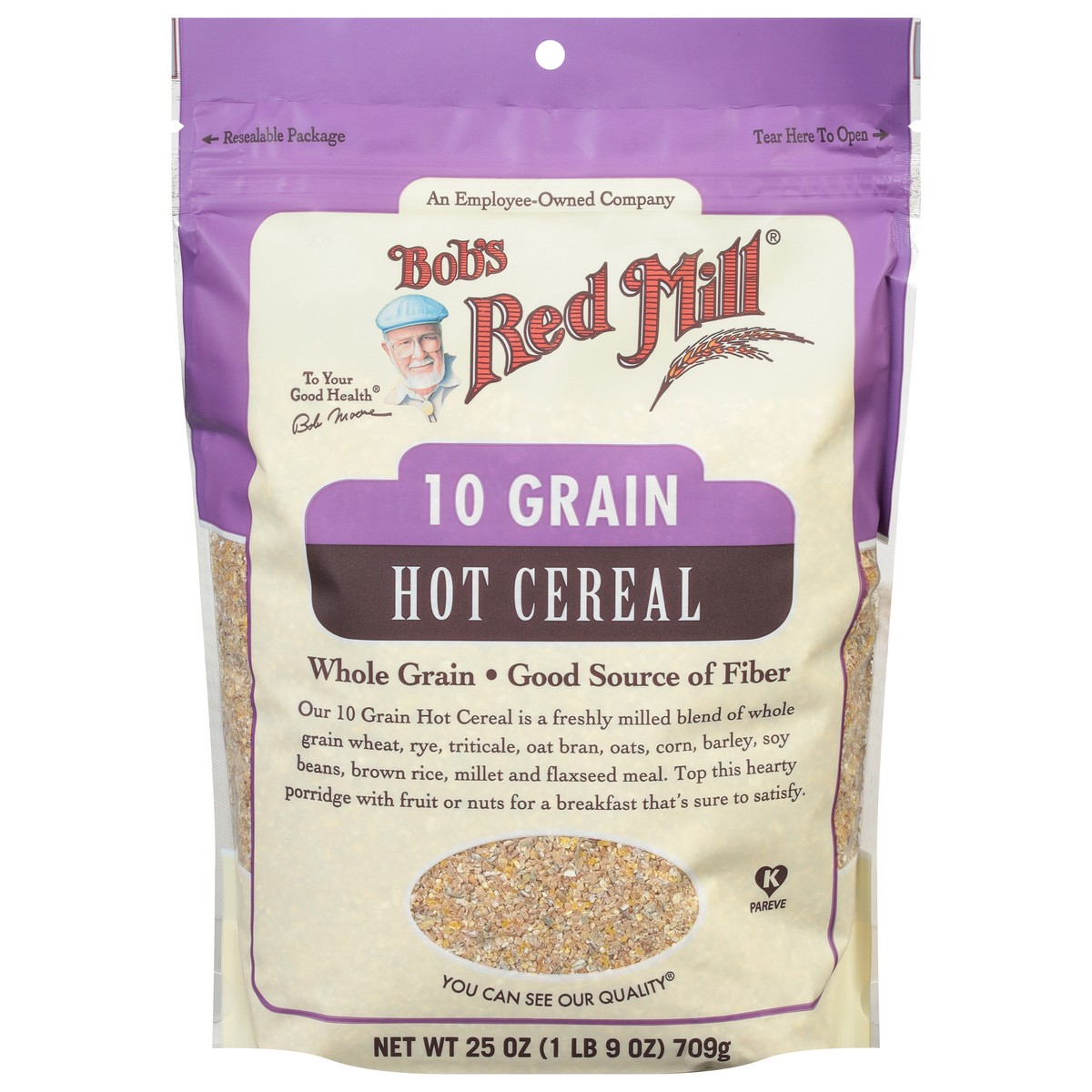 slide 1 of 9, Bob's Red Mill 10 Grain Hot Cereal 25 oz, 25 oz