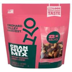 Orchard Valley Harvest Cashews Cranberry Almond Cashew Trail Mix