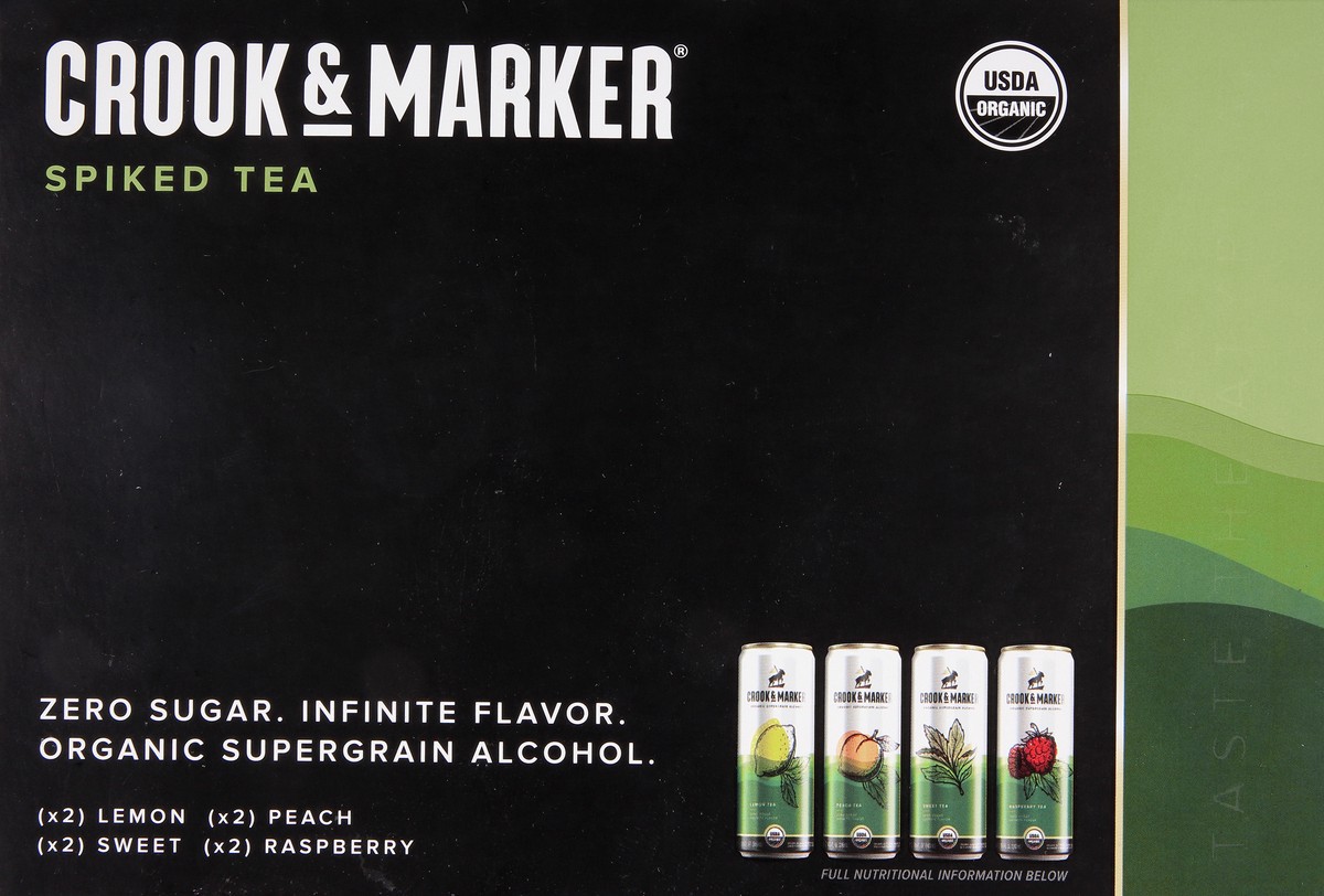 slide 7 of 9, Crook & Marker Spiked Tea Variety, 92 fl oz