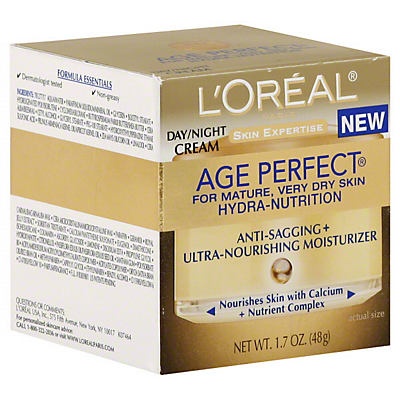 slide 1 of 1, L'Oréal Paris Age Perfect Hydration Nutrition Day/Night Cream, 1.7 oz