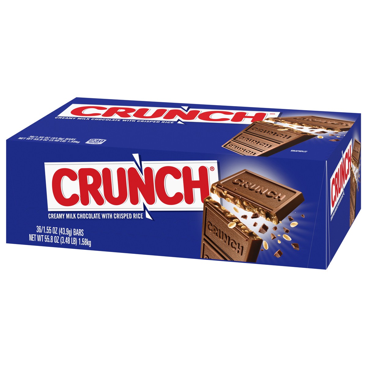 slide 5 of 9, CRUNCH SINGLE CARTON 161163 - EvDAY - US50BL 36X 1.55OZ, 36 ct