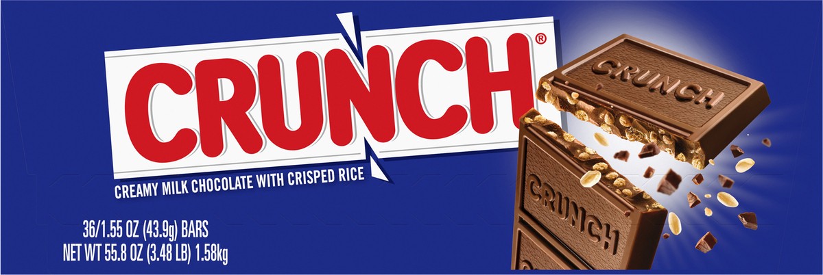 slide 6 of 9, CRUNCH SINGLE CARTON 161163 - EvDAY - US50BL 36X 1.55OZ, 36 ct