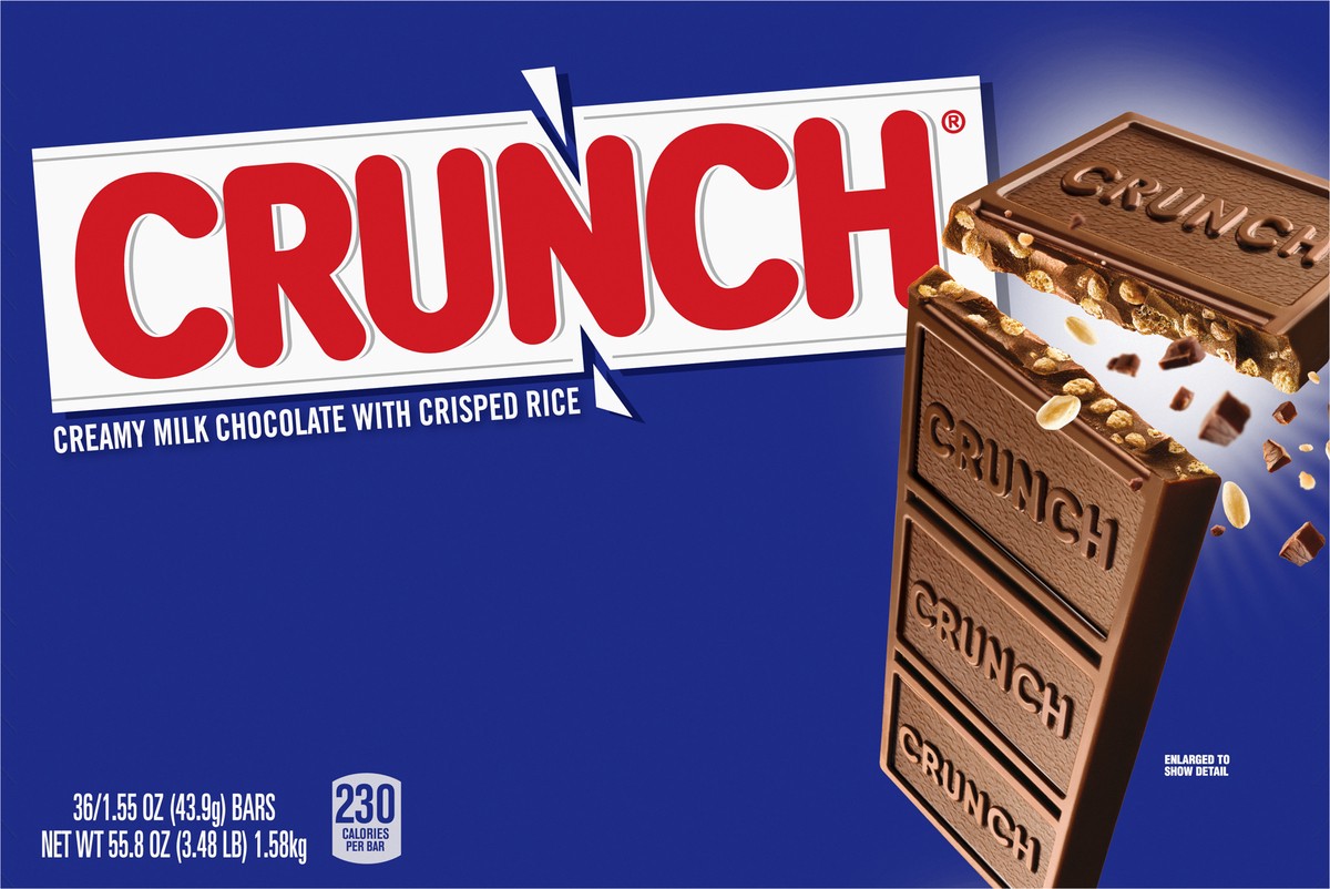 slide 3 of 9, CRUNCH SINGLE CARTON 161163 - EvDAY - US50BL 36X 1.55OZ, 36 ct