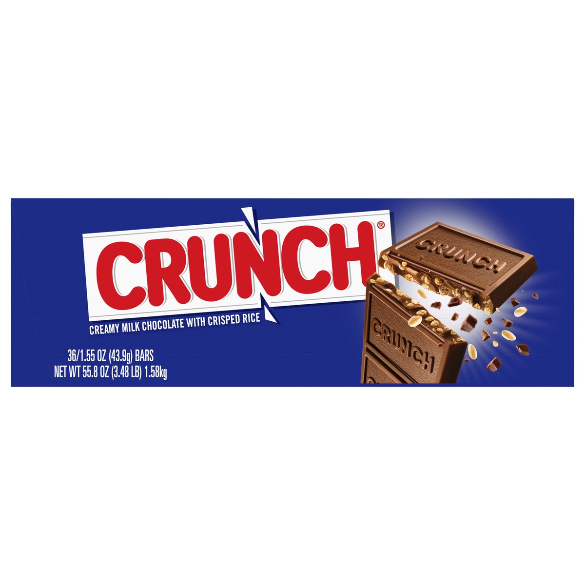 slide 1 of 9, CRUNCH SINGLE CARTON 161163 - EvDAY - US50BL 36X 1.55OZ, 36 ct