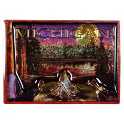 Magnet Metal Foil Michigan Camping
