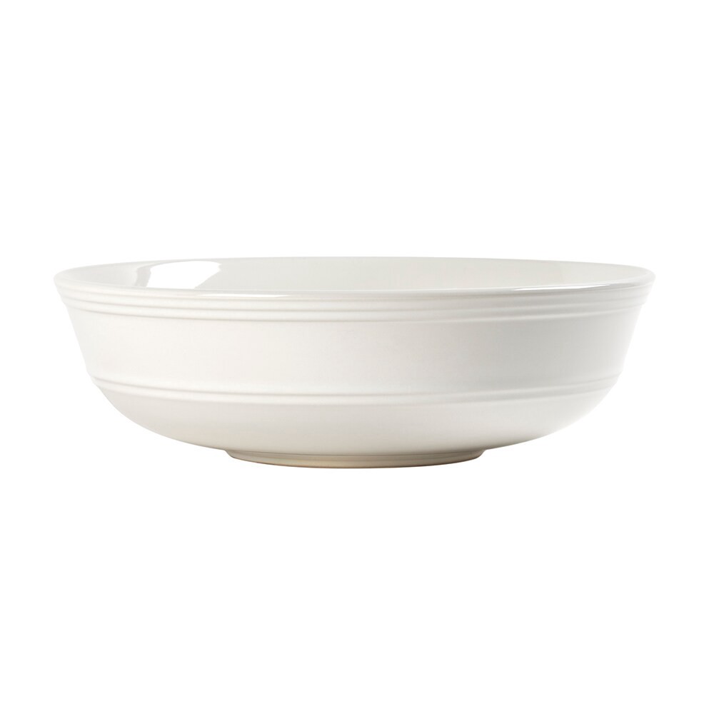 slide 1 of 1, Dash Of That Grace Low Serve Bowl - Ivory, 1 ct