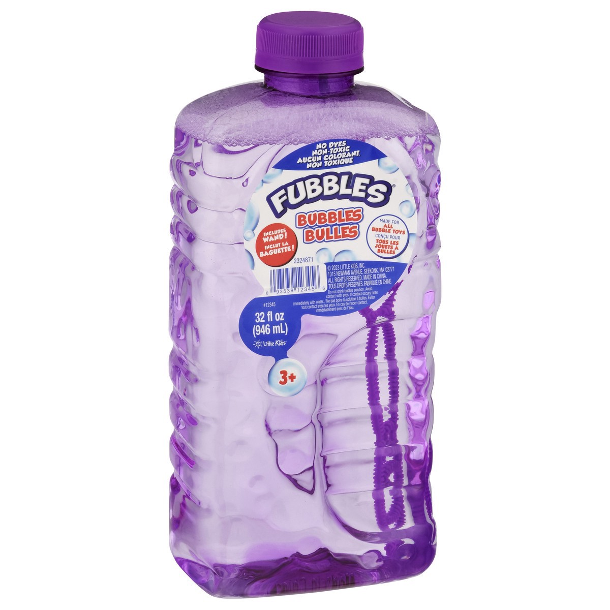slide 6 of 11, Fubbles 3+ Bubbles 32 fl oz, 32 fl oz