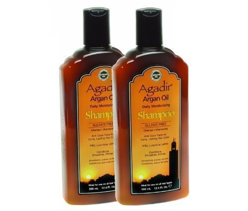 slide 1 of 1, Agadir Sulfate Free Argan Oil Daily Moisturizing Shampoo, 12.4 oz