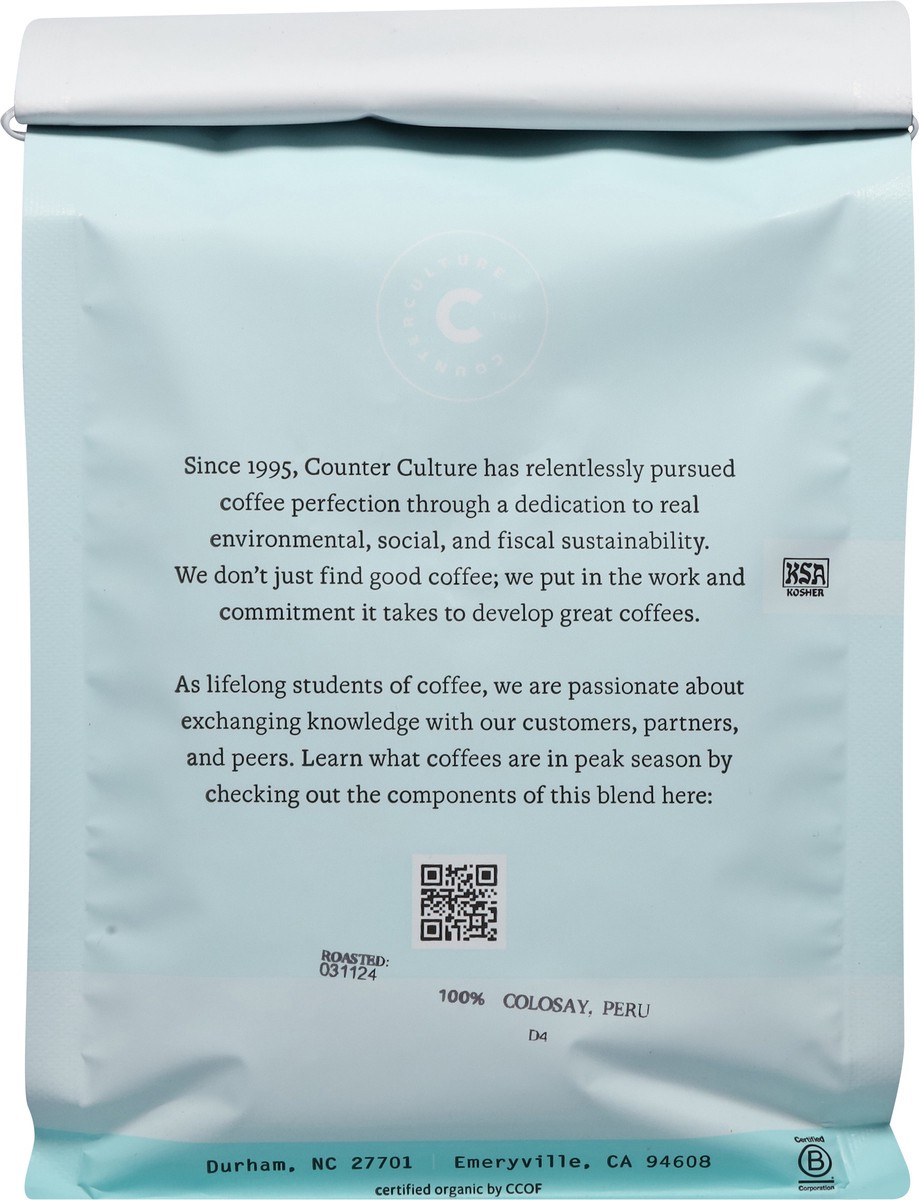 slide 5 of 11, Counter Culture Fast Forward Medium Roast Whole Bean Coffee 24 oz, 24 oz