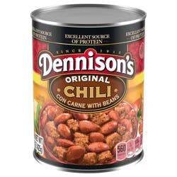 Dennison's Original Chili Con Carne with Beans, 26g Protein Per Serving, 15 oz. Can