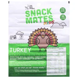 Snack Mates Kids Turkey Meat Snacks 5 - 0.5 oz Sticks