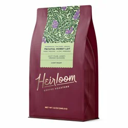 Heirloom Regenerative Coffee Light Roast Pacayal Honeylot Whole Bean