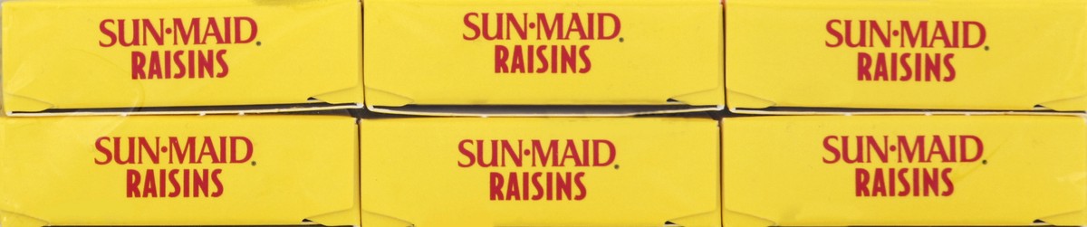 slide 5 of 5, Sun-Maid Raisins 6 ea, 6 ct