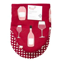 Everyday Living Grabber Oven Mitt - Wine