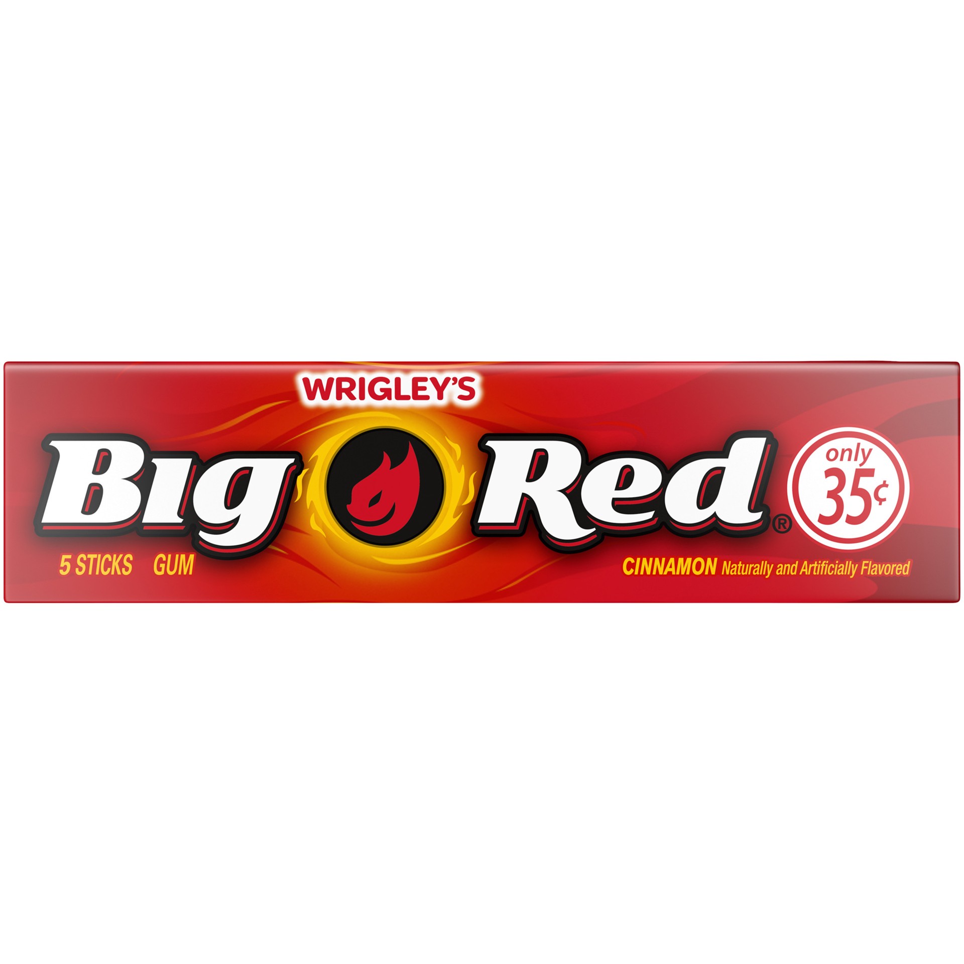 slide 1 of 5, Big Red Wrigley's Big Red Gum, 5 pc