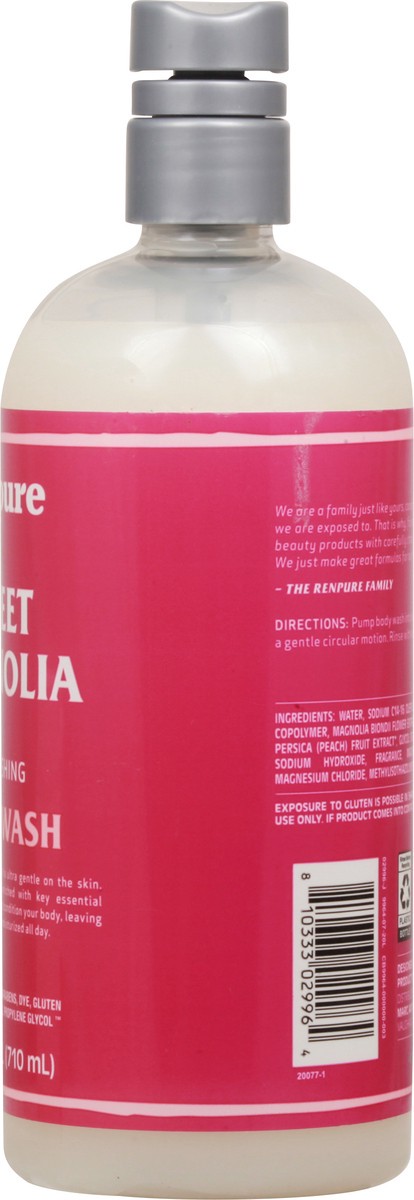 slide 12 of 12, Renpure Sweet Magnolia Nourishing Body Wash 24 fl oz, 24 fl oz