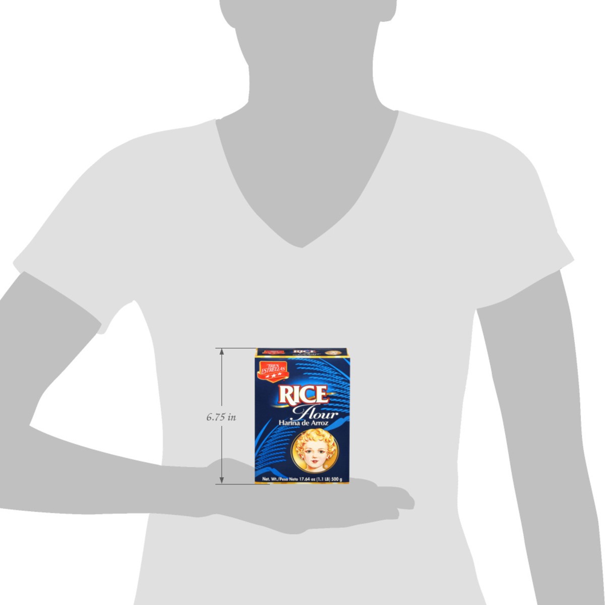 slide 2 of 13, Tres Estrellas Rice Flour - 1.1 lb, 1.1 lb