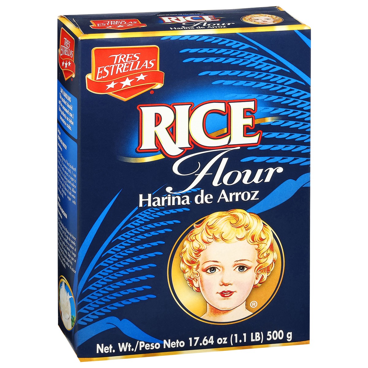 slide 7 of 13, Tres Estrellas Rice Flour - 1.1 lb, 1.1 lb