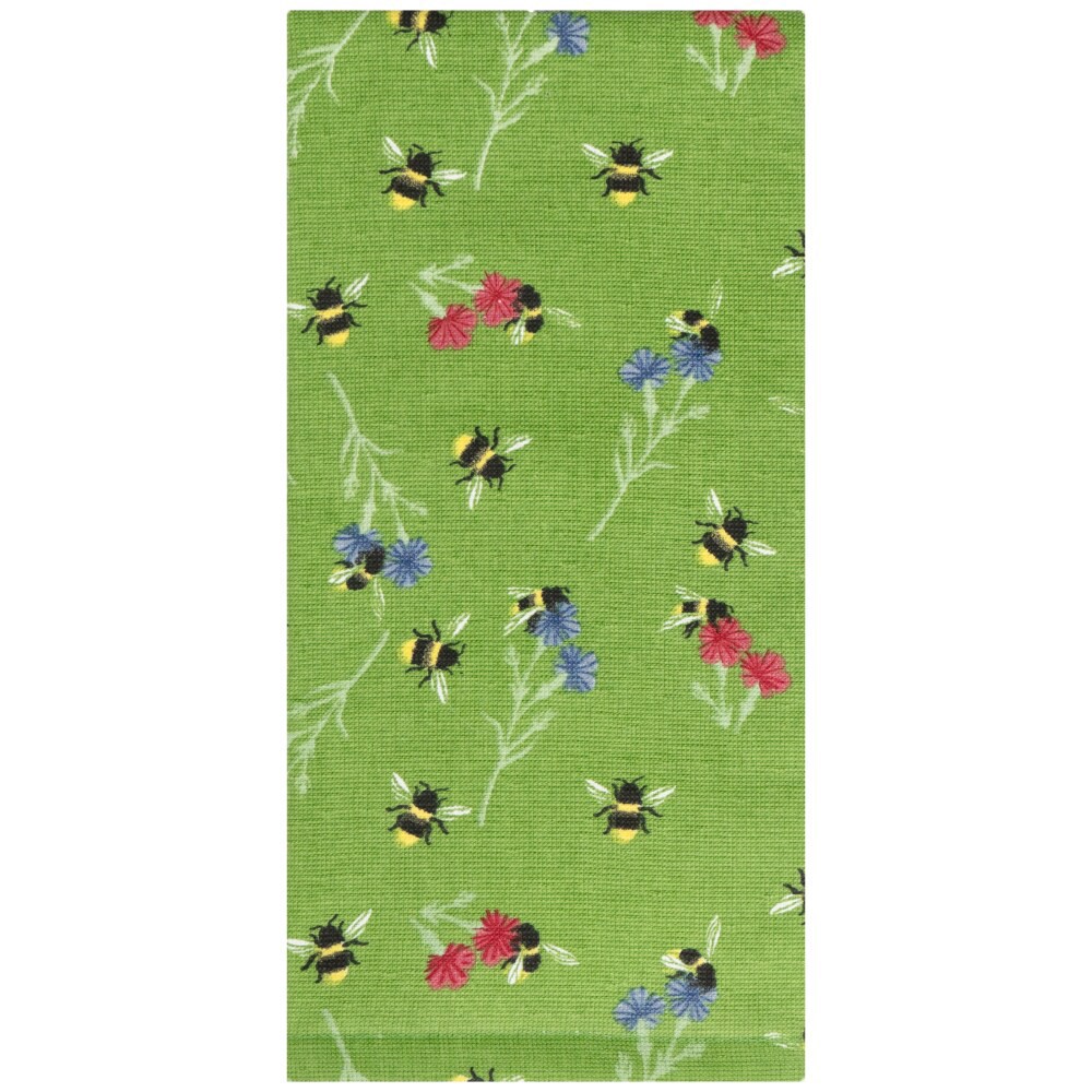 slide 2 of 3, Everyday Living® Bees Dual Terry Kitchen Towel, 1 ct