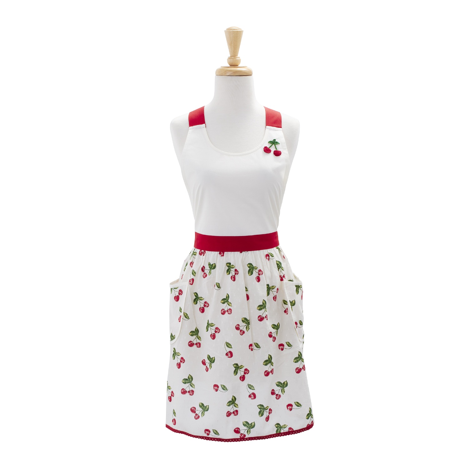 slide 1 of 1, Sur La Table Cherry Apron, 1 ct