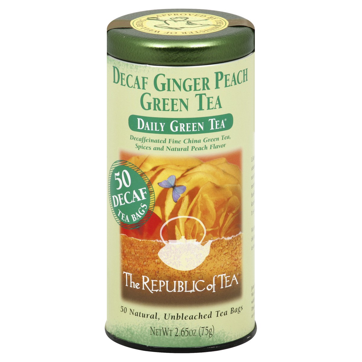 slide 2 of 3, The Republic of Tea Green Tea - 50 ct, 50 ct