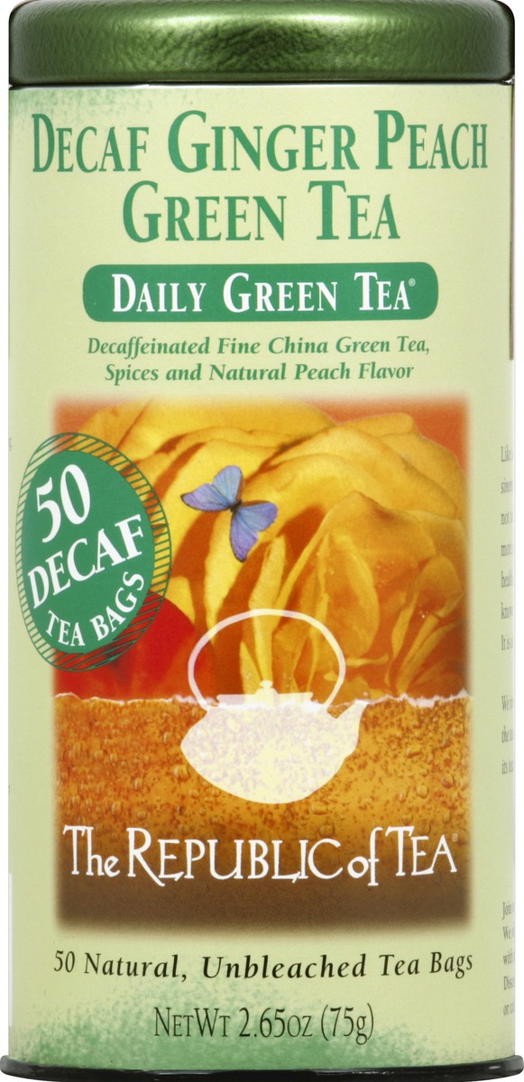 slide 1 of 3, The Republic of Tea Green Tea - 50 ct, 50 ct