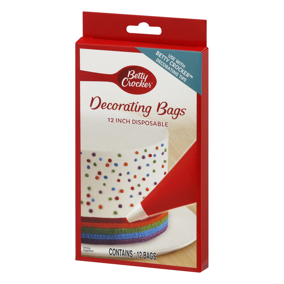 slide 7 of 11, Betty Crocker 12 Inches Disposable Decorating Bags, 12 Count, 12 ct