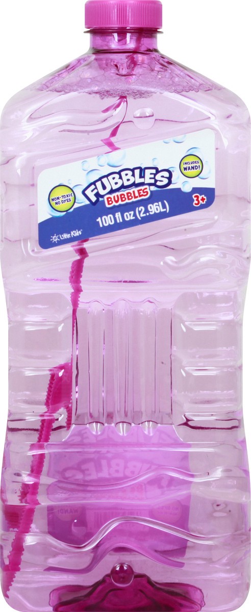 slide 7 of 8, Little Kids Fubbles Bubble Solution, Assorted, 100 oz