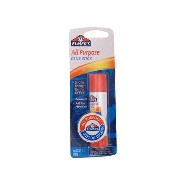 slide 1 of 1, Elmer's Glue Stick, All Purpose, 0.22 oz