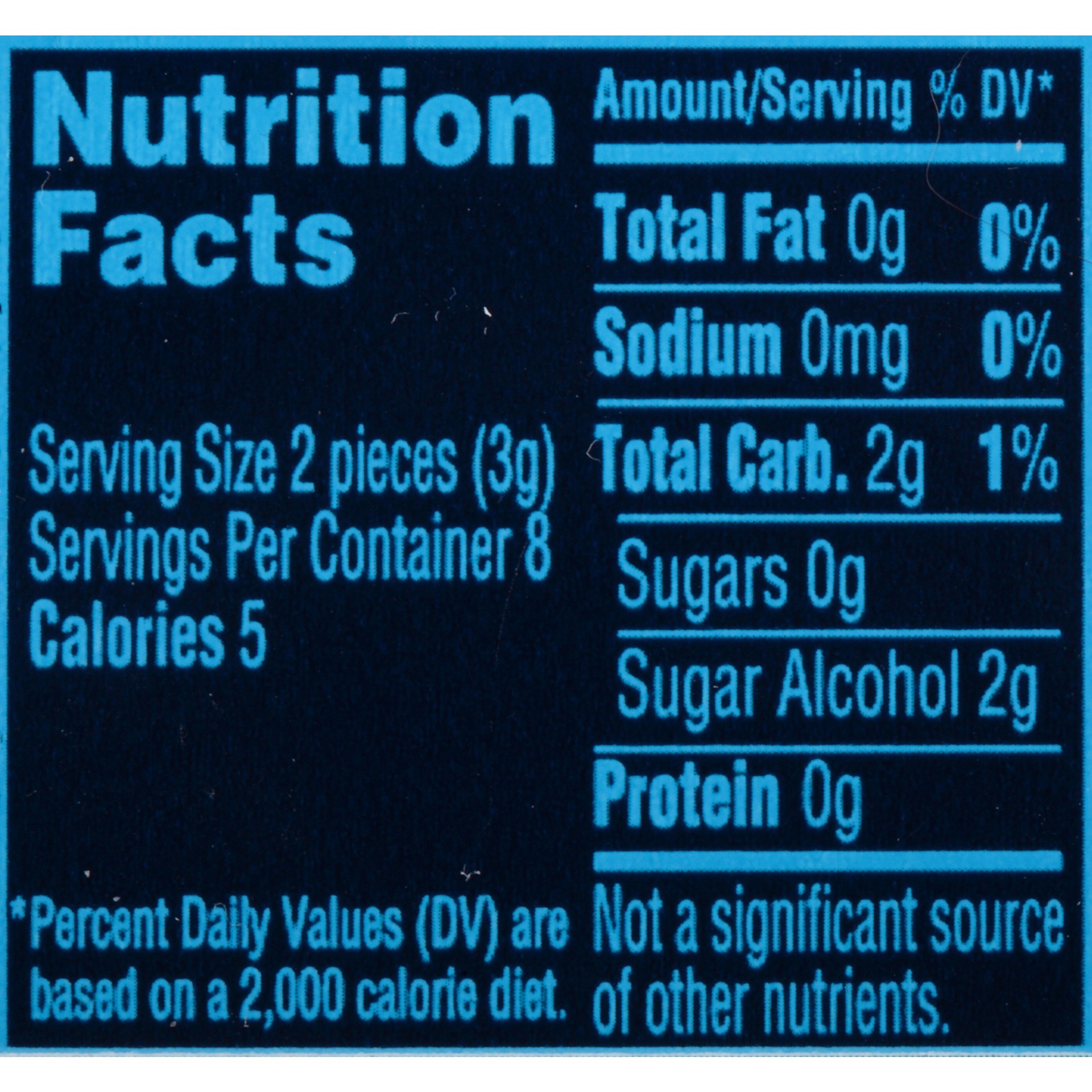 slide 2 of 5, Dentyne 16Pc Dentyne Ice Subz Glacier, 0.07 lb