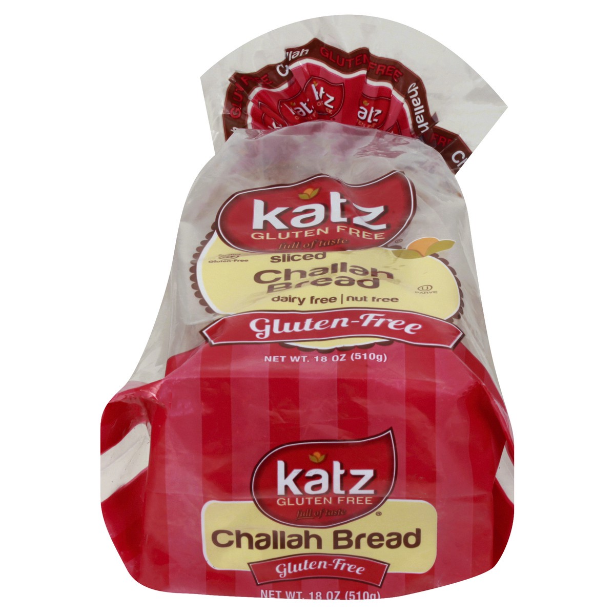 slide 1 of 13, Katz Gluten Free Sliced Challah Bread 18 oz, 18 oz