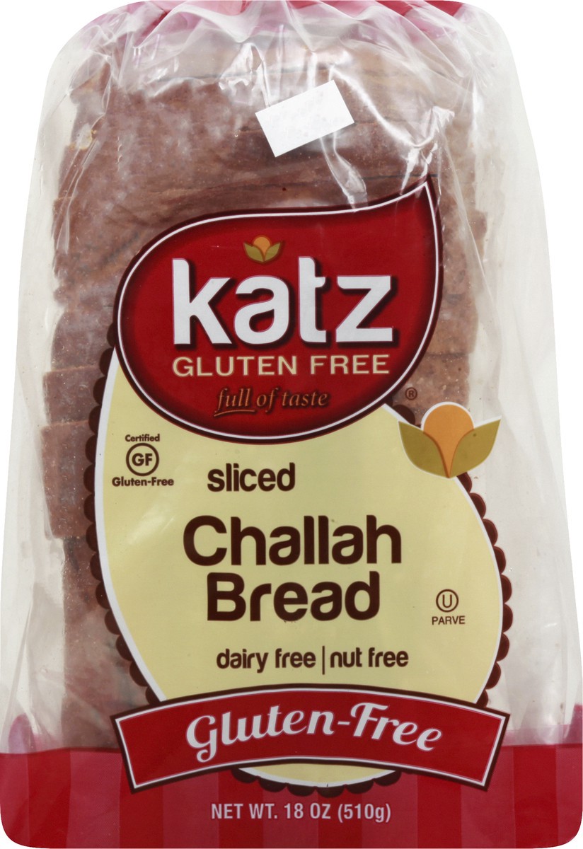 slide 5 of 13, Katz Gluten Free Sliced Challah Bread 18 oz, 18 oz